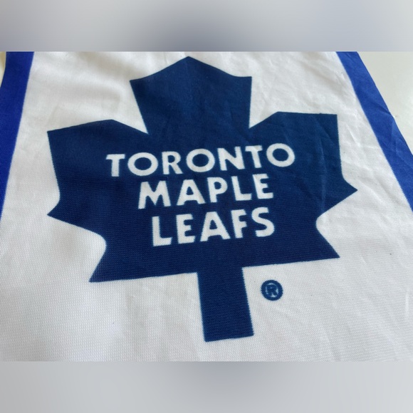 Vintage 1999 Toronto Maple Leaf Fan Flag Banner 10.5”x16.5” Stanley Cup Dynasty - Picture 3 of 12